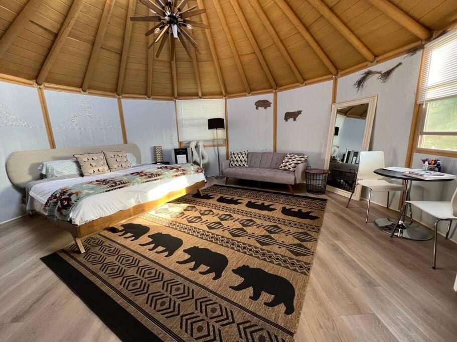 Glamping-Sky Dome Yurt-Tiny House-2 By Lavenders Field Villa Valley Center Eksteriør bilde